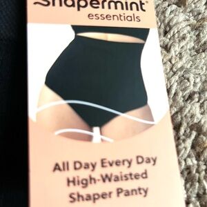 Shapermint Essentials Black Shaping Panty NWT